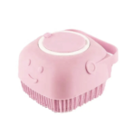 Juice Pet Outdoor Manufacturer Silicone Pet Massage Brush Bath Shampoo Brush Package Pet Grooming Brush